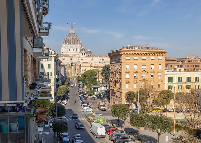 شقة Vista Indimenticabile Sulla Cupola Di S. Pietro روما